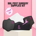 BBL Pillow + Compression Kit | 6-Piece Recovery Bundle with Boards & Lipo Foam 