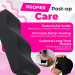 BBL Pillow + Compression Kit | 6-Piece Recovery Bundle with Boards & Lipo Foam 