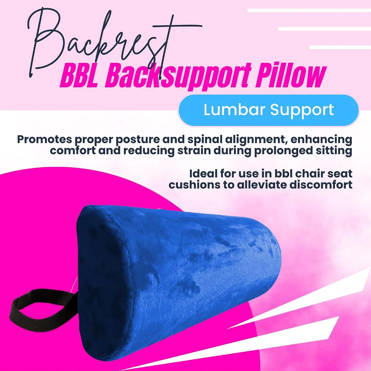 BBLPillowAfterSurgerywithDetachableBackSupportPillow_BBLPostSurgerySuppliesandLumbarPillow 