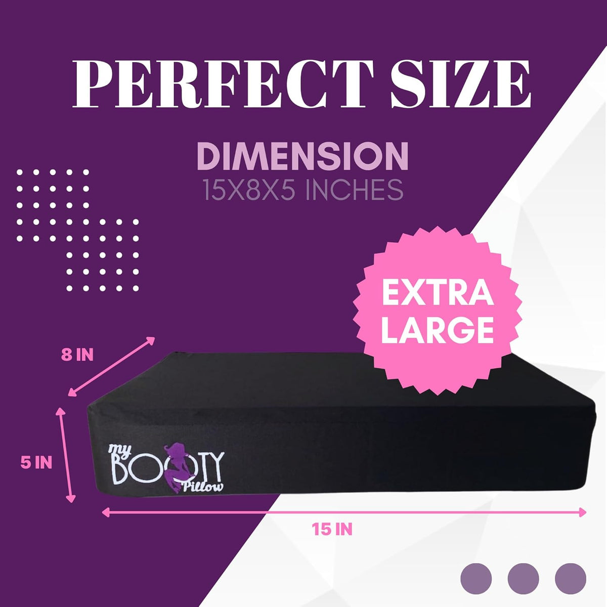 My Booty Pillow | Flat BBL Recovery Pillow - Doctor-Recommended Cushion - Bombshell Booty Pillow