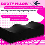 BBL Pillow After Surgery with Lumbar Support  Butt Cushion & Back Support Pillow  Post Surgery Must Haves  BBL Recovery Supplies  Cojín BBL 