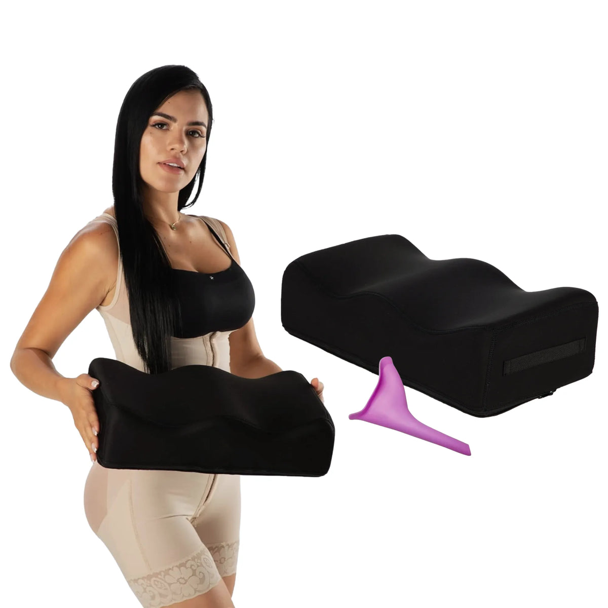 Best_BBL_Pillow_for_Sitting_Post-Surgery_Recovery_Cushion_Travel_Bag 