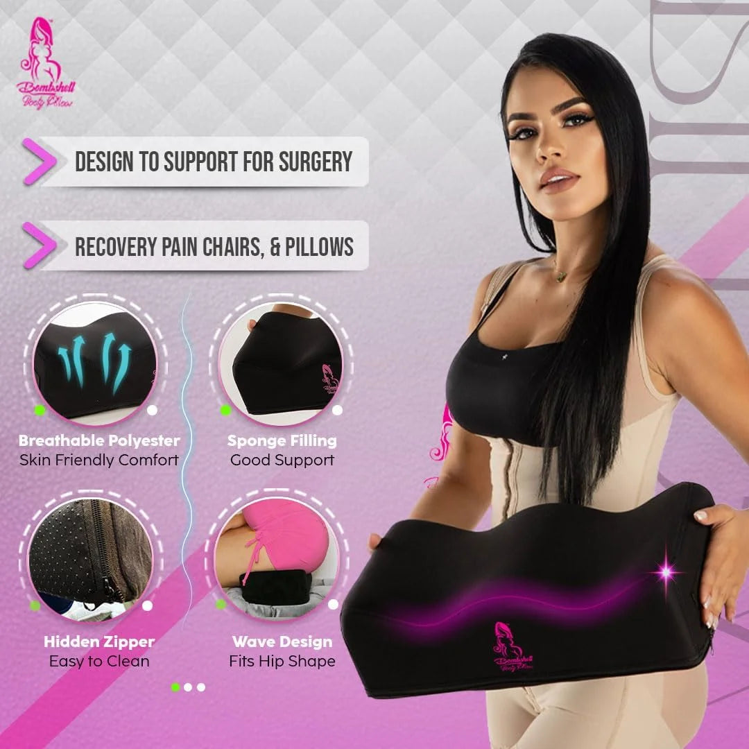 BBL_Pillow_for_Sitting_Post-Surgery_Recovery_Cushion_Travel_Bag 