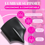 BBL Pillow Recovery Kit Flat Lay – 4-Piece Post Surgery Bundle with Ab Board Lumbar Backboard Urinal 