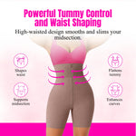 High-waist shapewear shorts made with comfortable all-day wear breathable and soft stretch fabric