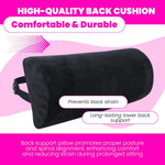 Portable Female Urinal Included with BBL Pillow Black Kit – Lightweight Flexible Spill-Proof Post-Surgery Comfort 