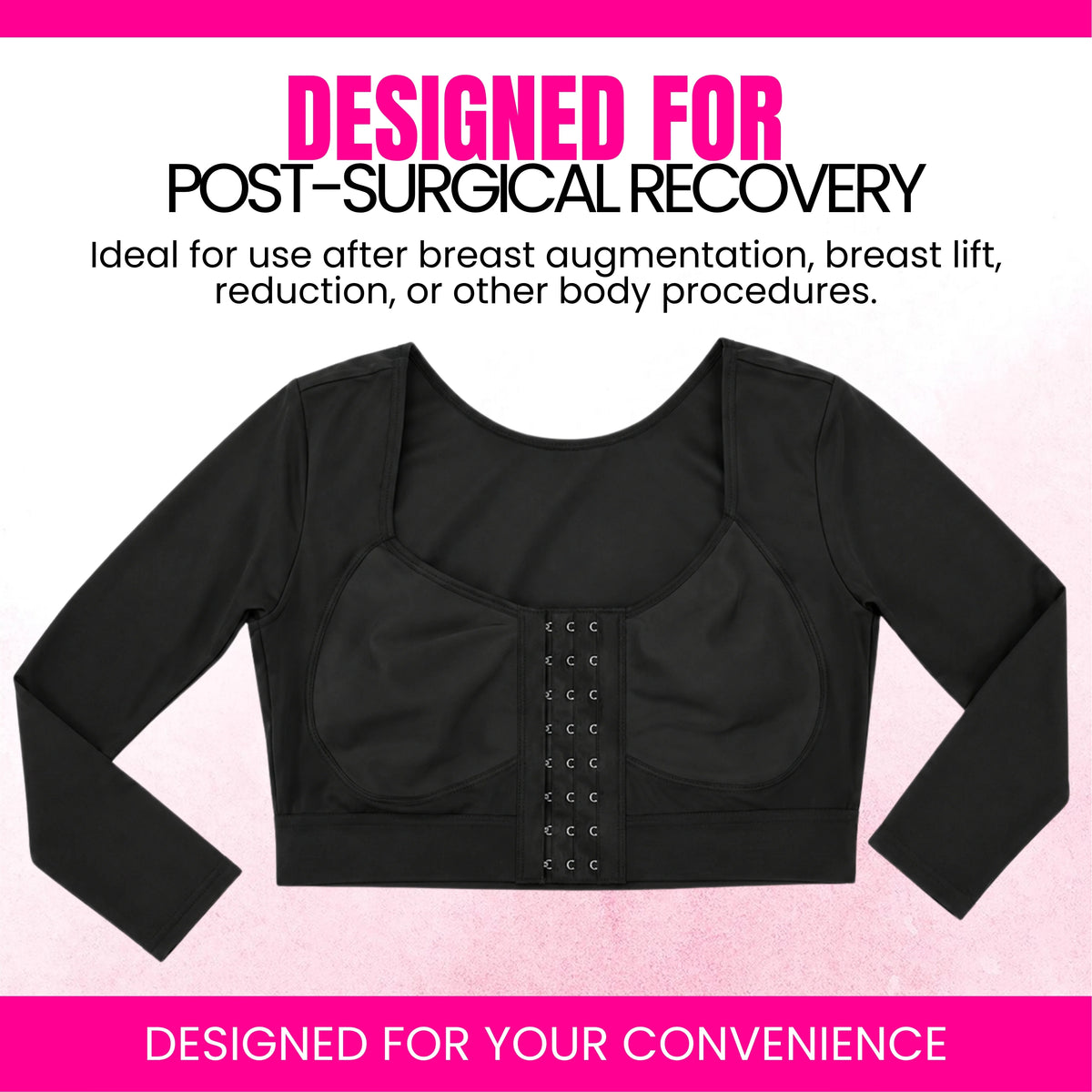 Post-surgery arm compression sleeve benefits – reduces swelling, improves posture, gentle upper body compression, all-day comfort
